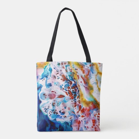 シーアワームアーブルパーソナライズドビーチグッズ トートバッグ (裏面)