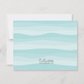 シーアンダーサンキューカード（女の子） -海 サンキューカード (裏面)