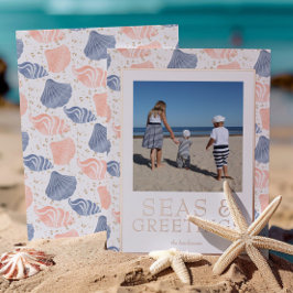 シーアンドグリーティング フォト リアル ローズゴールド 箔シーズンカード