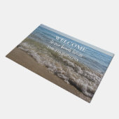 シーアンドサンドビーチウェーブズビーチハウス ドアマット (アングル)