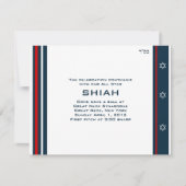 シーア披露宴 招待状 (正面)