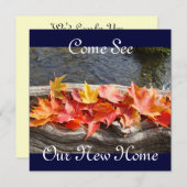 シーア来ウアンニューホーム招待状オープンハウス 招待状 (正面/裏面)