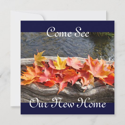 シーア来ウアンニューホーム招待状オープンハウス 招待状 (正面)