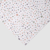 シーア紙吹雪水色ドットティッシュペーパー 薄葉紙 (詳細)