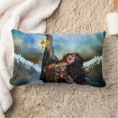 シーウィッチマジカルアートデコレーション装飾用クッション ランバークッション (ブランケット)