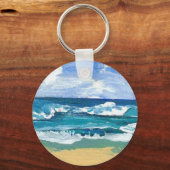 シーウェーブアット遊- CricketDiane海アート キーホルダー (正面)