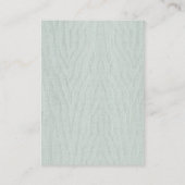 シーウェーブサンドビーチおむつラッフルベビーシャワー エンクロージャーカード (裏面)