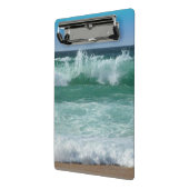 シーウェーブシースケープビーチシーサイドトレンディーテンプレート ミニクリップボード (アングル2)