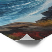 シーウェーブズ踊りオンロッキーショアーズ ポスター (角)