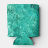 シーウェーブ：ターコイズ液背景 缶クーラー (裏面)