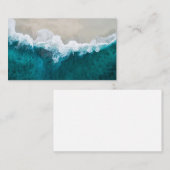 シーウェーブ – モルディブショ空白のア 名刺 (正面/裏面)