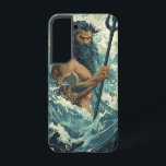 シーウォリアー女神の電話ケース SAMSUNG GALAXY S22ケース<br><div class="desc">強い海の女神は砕ける波から立ち上がり、一つのデザインに強さ、自然、神話の美しいを具現化素晴らしする。</div>