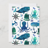 シーウォーターカラーキッズタコ誕生日 (裏面)