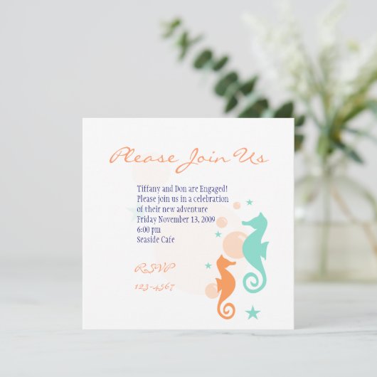 シーウマス 招待状 (スタンド正面)