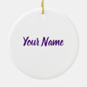 シーウルチン海ビーチホリデーサマーサマースーベリーホテル セラミックオーナメント (裏面)