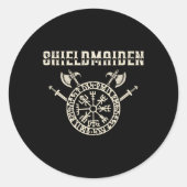 シーエルドメイドヴァルキリーシーエルドメイドファン ラウンドシール (正面)