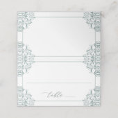 シーエレガントグリ結婚ーンヴィンテージクラシック プレイスカード (外部開封)