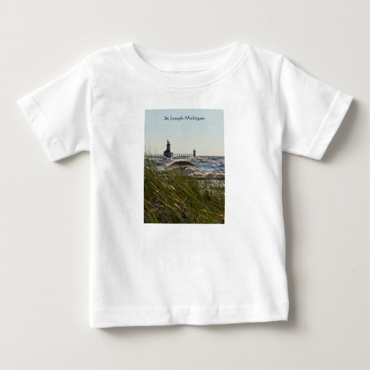 シーオアツの背後にある聖ジョセフオアシス ベビーTシャツ (正面)