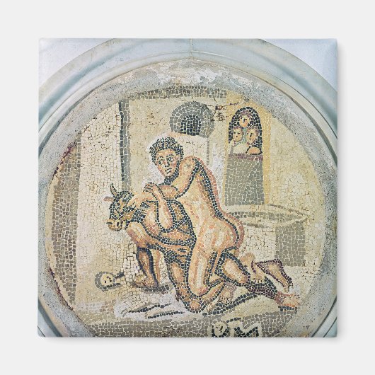 シーオスレスリングとミノタウロス マグネット (正面)