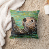 シーオター絵画ズ クッション (ブランケット)