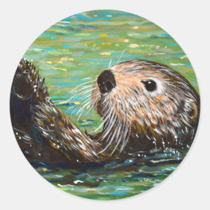 シーオター絵画ズ ラウンドシール