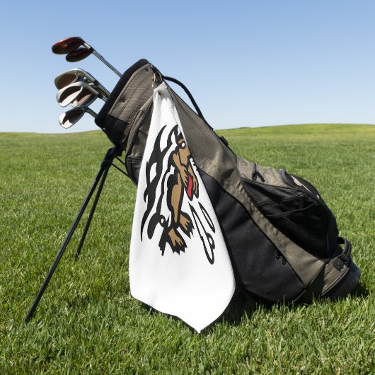 シーオッタゴルフタオル ゴルフタオル (グリーン)