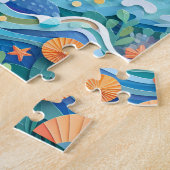 シーオッタジグソーパズル ジグソーパズル (側面)