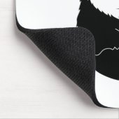 シーオッターシルエット  マウスパッド (コーナー)