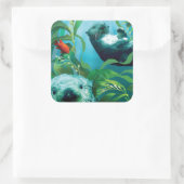 シーオッターズガーデンスクエアステッカー スクエアシール (バッグ)