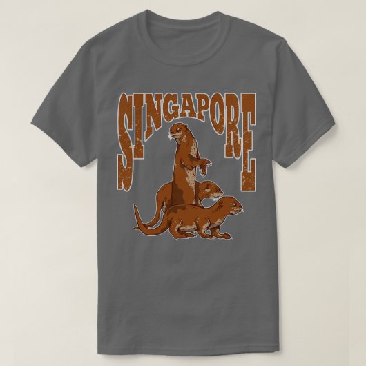 シーオッターズシンガポール Tシャツ (デザイン正面)