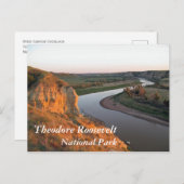 シーオドアルーズベルト国立公園 ポストカード (正面/裏面)