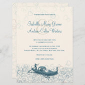シーオブラブ結婚式招待状 招待状 (正面/裏面)