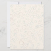 シーオブラブ結婚式招待状 招待状 (裏面)