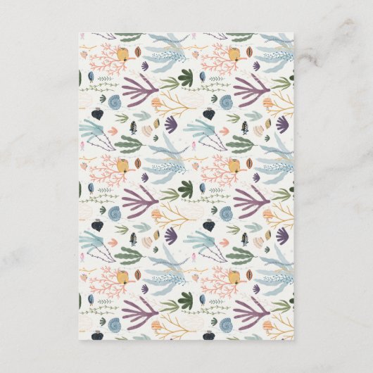 シーオムツラッフル招待状インサートの下 エンクロージャーカード (裏面)