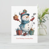 シーオンのグリーティング - 「ティースタイル」ホリデーカード カード (スタンド正面)