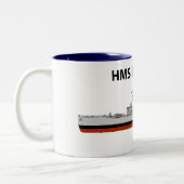 シーカットHMS Minerva ツートーンマグカップ (左)