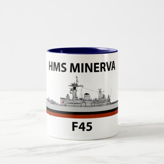 シーカットHMS Minerva ツートーンマグカップ (中央)