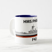 シーカットHMS Phoebe ツートーンマグカップ (正面左)