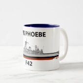 シーカットHMS Phoebe ツートーンマグカップ (正面右)