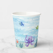 シーカップの下 紙コップ (左)