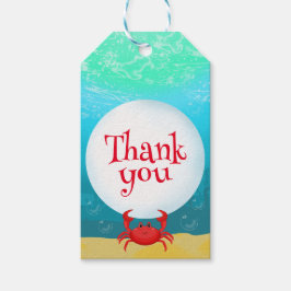 シーカニ誕生日パーティーの下で ギフトタグ