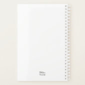 シーカメビーチおもしろい カラフル プランナー手帳 (裏面)