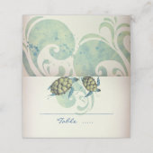 シーカメビーチトロピカル航海の プレイスカード (外部開封)