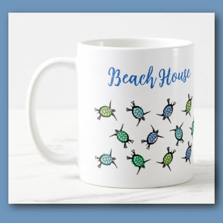 シーカメビーチハウス コーヒーマグカップ
