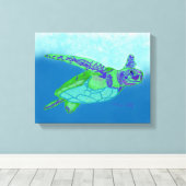 シーカメプリント キャンバスプリント (インサイチュ (ウッドフロア))