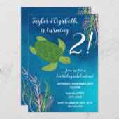 シーカメ招待状 招待状 (正面/裏面)