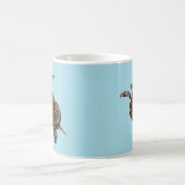 シーカメ海ビーチ コーヒーマグカップ (中央)