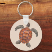 シーカメ自然テーマ キーホルダー (正面)