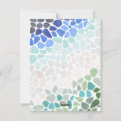 シーカラフルグラスクリスマスリース シーズンカード (裏面)