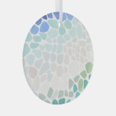 シーカラフルグラスサークルオーナメント ガラスオーナメント (正面右)